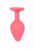 MyLove Toys - Jewellery Red Silicone PLUG Medium